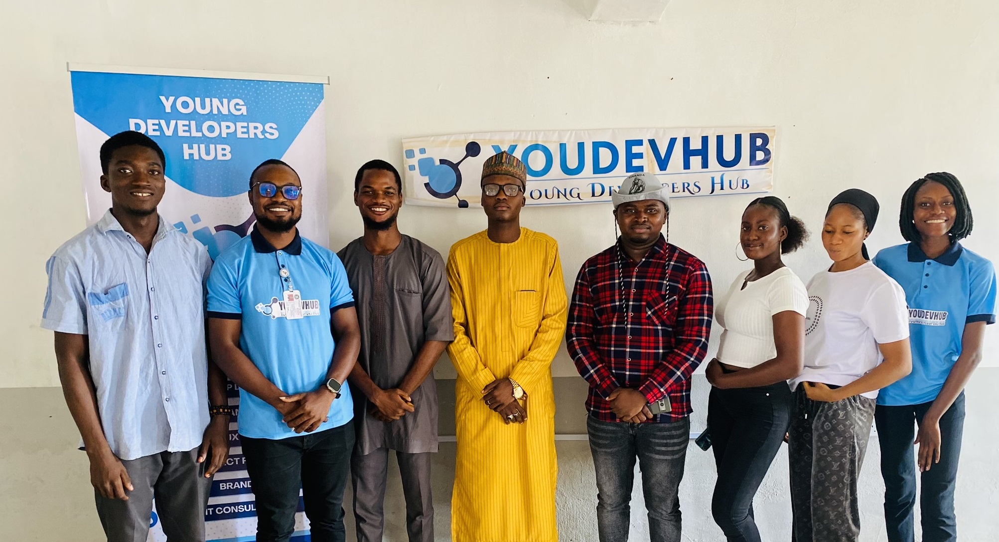 YOUDEVHUB students learning